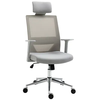 Mesh Office Chair With Adjustable Headrest
