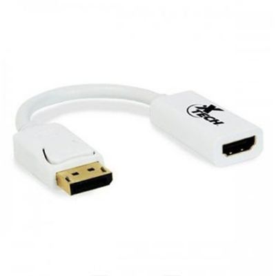Adapter Display Port Male To Hdmi Female White (xtc-358)