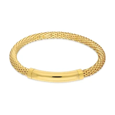 18kt Gold Plated With Magnet Bracelet