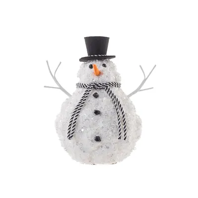 Sparkly Dimpled Snowman