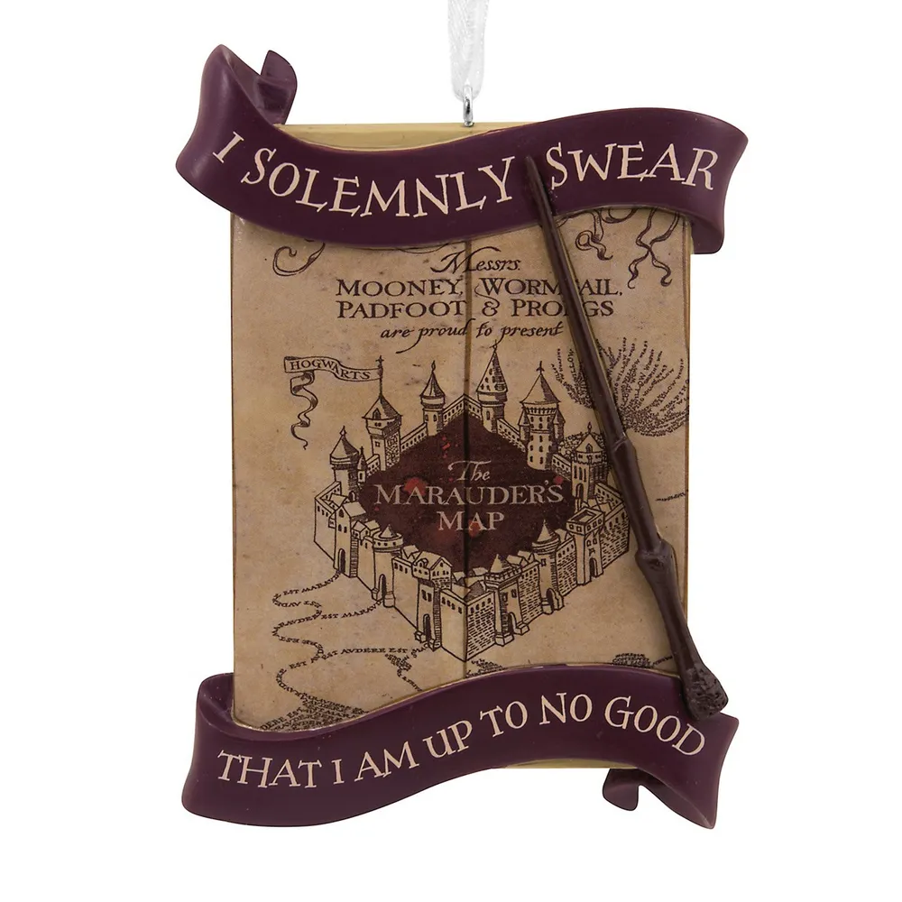 Hallmark Harry Potter Hogwarts Crest Christmas Ornaments 