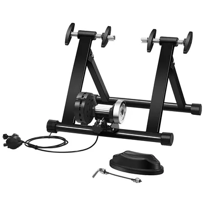 Bike Trainer Bicycle Exercise Stand W/ 8 Levels Resistance