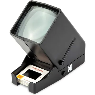 35mm Slide And Film Viewer Battery Operation, 3x Magnification, Led Lighted Viewing – For 35mm Slides & Film Negatives