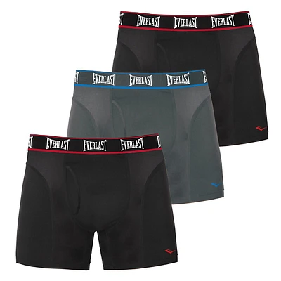 3 Pk Performance Boxer Brief With Breathable Mesh