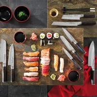 Damashiro® EMPEROR 4-Piece Steak Knife Set 12.5cm 5in
