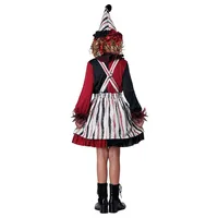 Clever Clown Girls Costume