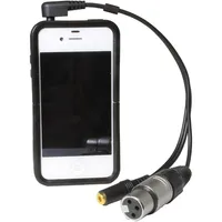 XLR Female to TRRS 10 Feet Connects Professional XLR Microphones to Smartphones
