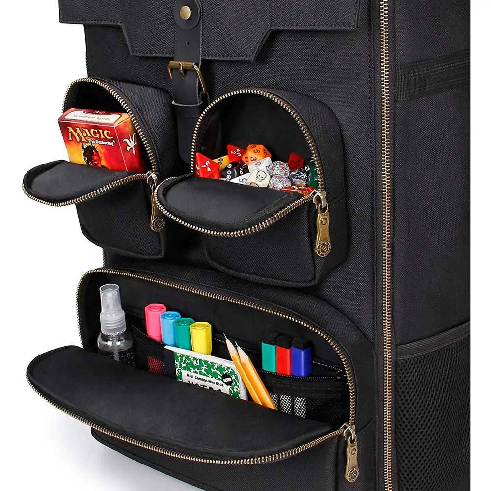 Amazon.com: KISLANE Foldable Board Game Bag for DND, RPG, MTG, Catan and  Other Board Games, Board Game Storage Bag with 4 Removable Pouches, Square Board  Game Bag with Handle (Black) : Toys