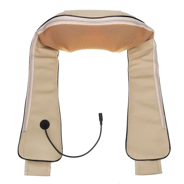 Costway Shiatsu Back and Neck Massager Kneading Shoulder Massage Pillow  W/Heat Straps 