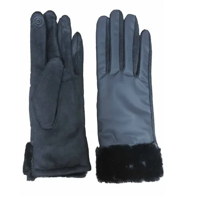Ladies Water Repellant Pu Glove