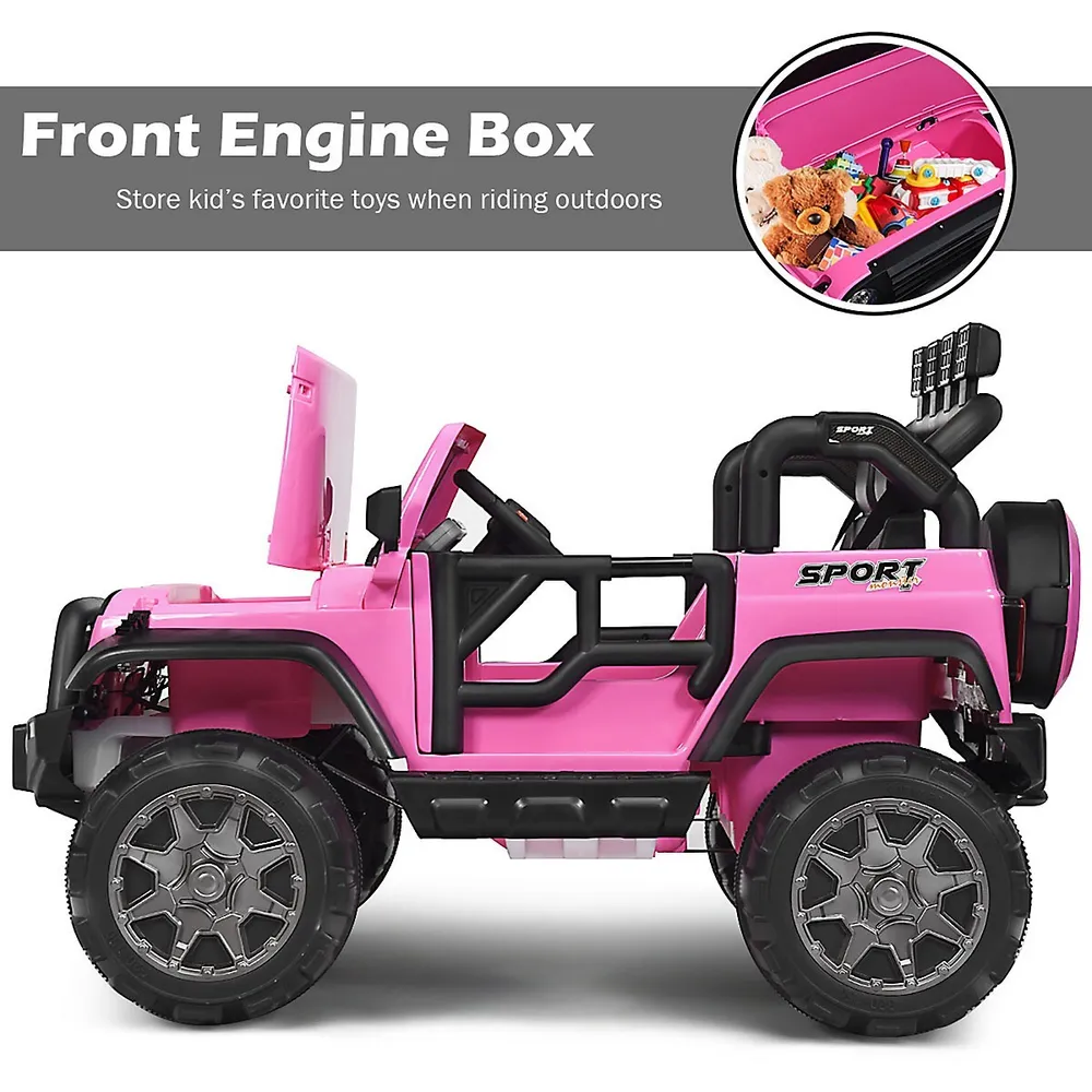 Big size keep double seater kids electric ride on car