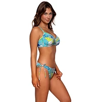Women's Kailua Bay Everlee Adjustable Tie Side Low Rise Swimwear Bikini Bottom