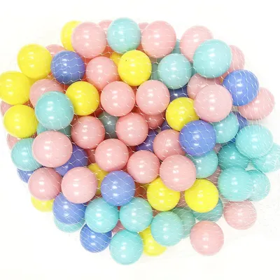 100 Piece Set Of Safe And Colorful Plastic Playballs For Kids In Playpens, Ball Pits, Tents, And Baby Pools