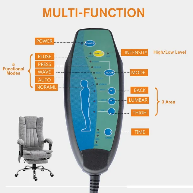 Costway Anti Fatigue Standing Desk Mat w/ Massage Roller Ball Foot Massage  Points Office