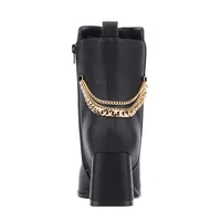 Women's Maire Bootie With Chain- Wide Width