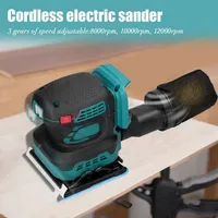 Cordless Electric Sander 125mm Sandpaper Wood Grinder Polishing Machine