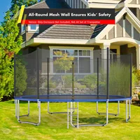 8ft10ft15ft Trampoline Safety Net Replacement Protection Enclosure
