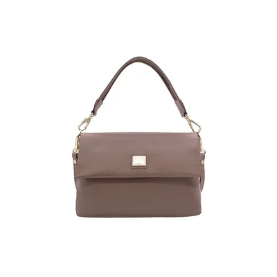 3 In 1 Purse: Leather Clutch, Handbag Or Crossbody Bag