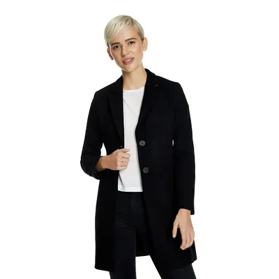 Womens Chelsea Wool Blend Overcoat