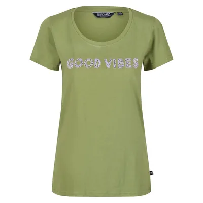 Womens/ladies Filandra Vi Flower T-shirt