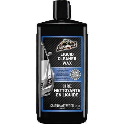 Liquid Car Wash Wax, Easy Polish, High Gloss Finish, 473ml