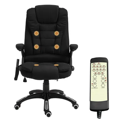 Massage Office Chair W/ Reclining Backrest