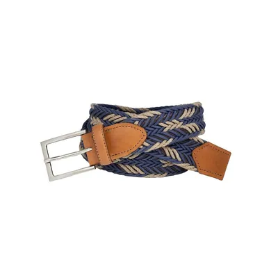 Italian Luxe Braided Belt