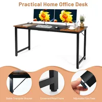 63'' Large Computer Desk Writing Workstation Conference Table Home Office
