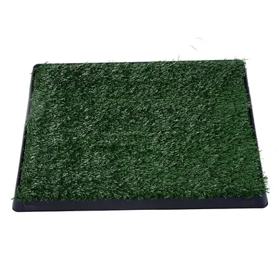 Dog Toilet Pet Mat Tray 2 Layers Indoor Puppy Potty Trainer Artificial Grass