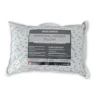 Charcoal Infused Pillow, Hypoallergenic, Made Canada