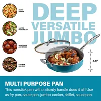 5.5 Quart Multipurpose Deep Sauté Pan