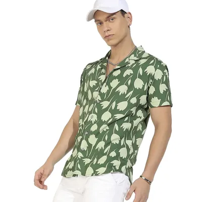 Men's Botanical Block Shirt
