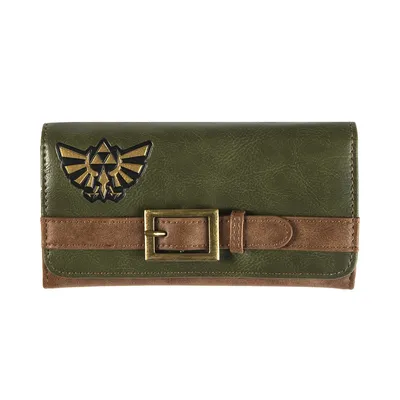 The Legend Of Zelda Hylian Crest Faux Leather Trifold Wallet