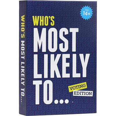 Who's Most Likely To... Voting Edition [a Party Game] For Friends And The Whole Family