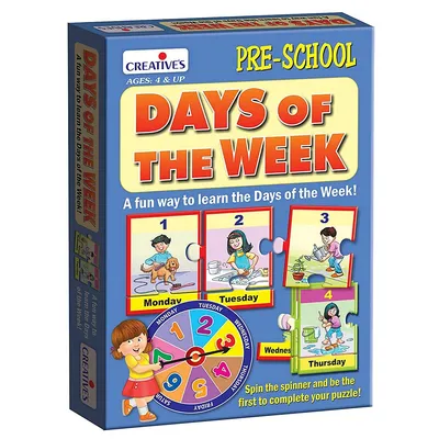 Creative's Days Of The Week Puzzle (multi-color)