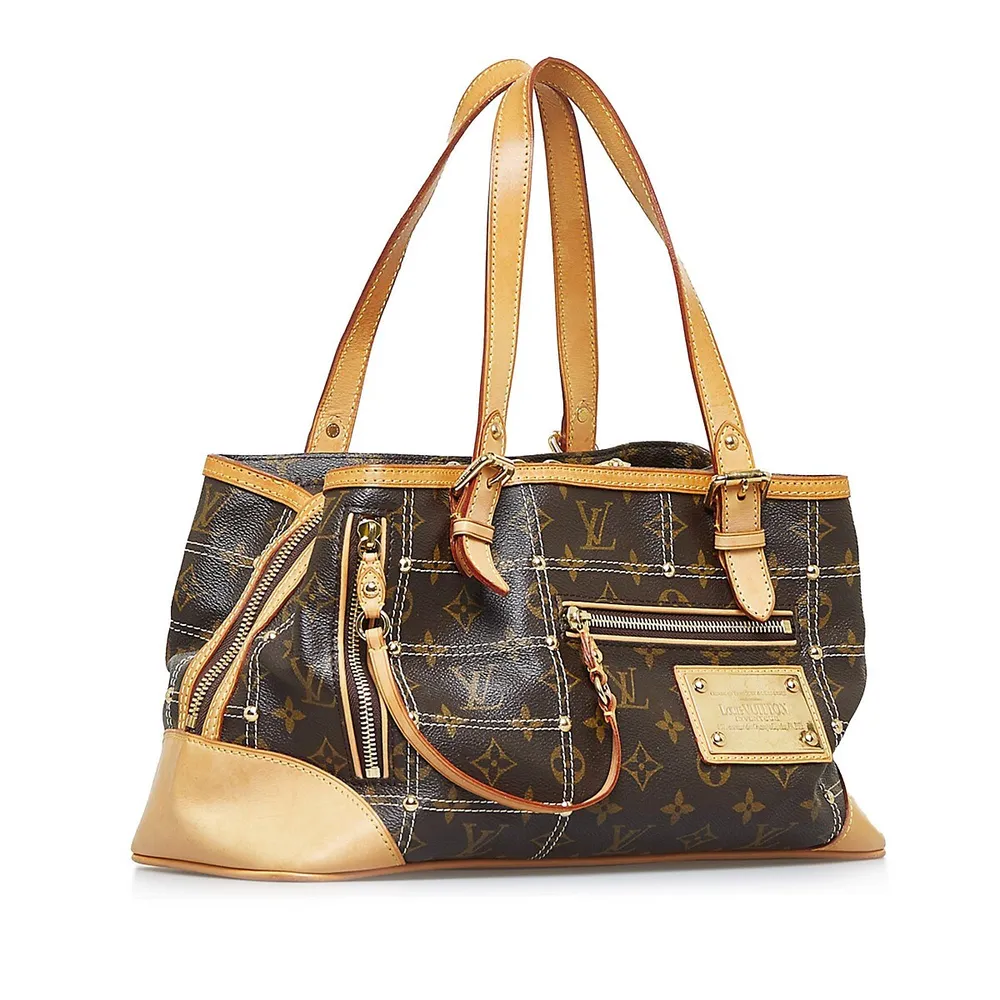 Louis Vuitton Monogram Sac riveting Tote Bag [Pre-Owned]