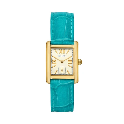 Women's The Eleanor Three-hand, Gold-tone Stainless Steel Watch