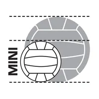 V1.5w Mascot Mini Volleyball - Miniature Replica Ball Of V200w, Size 1 (6")