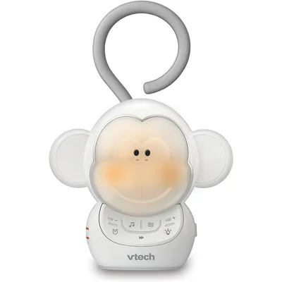 Myla The Monkey Portable Soothing Sound System For Baby, Lullaby And Nightlight