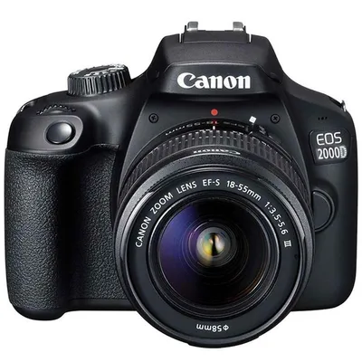 Eos 2000d / Rebel T7 24.1mp Cmos 1080p Dslr Camera + Ef-s 18-55mm F/1:3.5-5.6 Lens