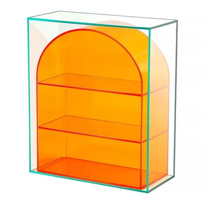 Acrylic Arched Multi-layer Storage Shelf