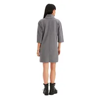 Women Mini Shift Relaxed Fit Knitted Dress