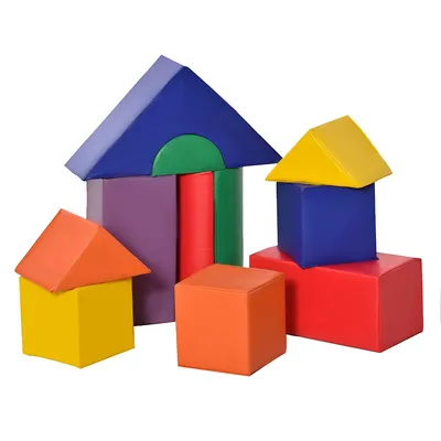 11 Piece Soft Play Blocks Kids Climb And Crawl Gym Toy Foam