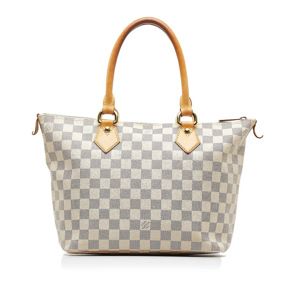 Louis Vuitton Pre-loved Damier Azur Saleya Gm