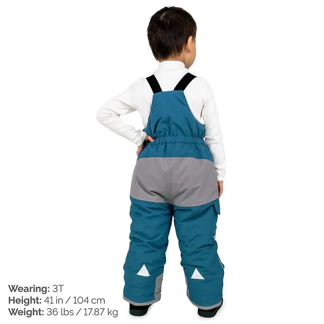 Jan & Jul Kids Waterproof Snow Bib Pants, Toddler Ski Pants