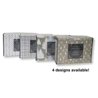 Flanel Sheet Set, 100% Mercerized Cotton