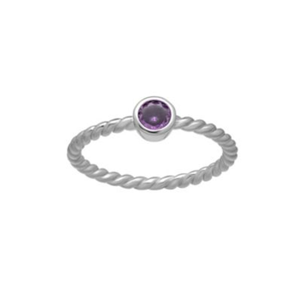 pandora birthstone ring amethyst