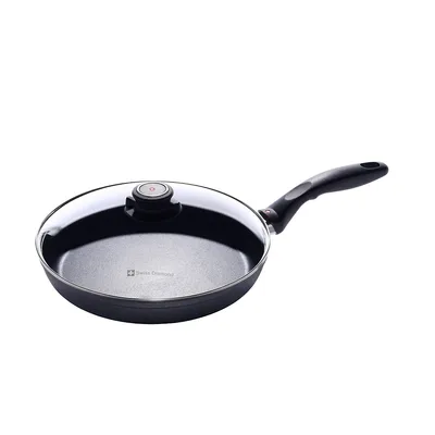 10.25 Inch (26cm) Non-stick Induction Frying Pan With Lid
