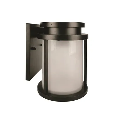 Outdoor Wall Light, 8.35 '' Height, From The Bella Collection, Black