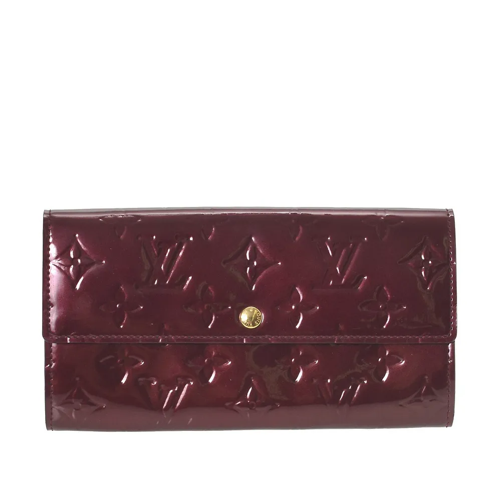 Sarah Vernis Leather Wallet (Authentic Pre-Owned)